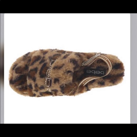 Sandals Slippers slip in slide sling fur animal prints - Picture 2 of 11
